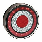 Feu arriere 12/24V 4 fonctions 125mm LED sous blister