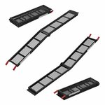Rampe en acier, pliable, 203x28cm, 340kg par piece