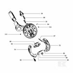 Garniture de frein BPW S 2005-7 RASK 200 x 50