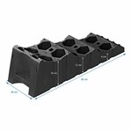 Cale de nivellement XL - jeu de 2 pieces incl. sac de rangement