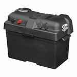Coffret a piles 35x18x23cm 2x USB - 1x prise 12V - Voltmetre - 2x prise Anderson