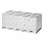 Boite a outils aluminium pour le cote de la remorque 600 x 250 x 250 mm