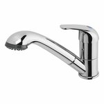 Mitigeur Keramik Kama avec douchette extractible Julia diam 33 mm chrome en boîte