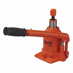 Cric hydraulique caravane avec niveau a bulle pour double essieux