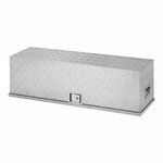 Boite a outils aluminium pour remorque 1240 x 400 x H380 mm