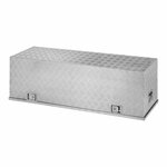 Boite a outils aluminium pour remorque 1450 x 520 x H460 mm