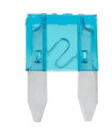 Fusibles a lames mini 15A bleu