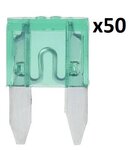 Fusibles a lame mini 30A vert