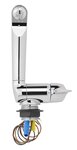 Robinet d'eau froide Keramik Style 12V dia 33 mm chrome sous blister