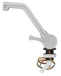 Robinet d'eau froide Style 2000 12V dia 20 mm nickel mat/noir sous blister
