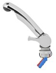 Mitigeur Mono-Mix Style 2005 12V dia 27 mm chrome/noir sous blister