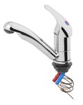 Mitigeur Keramik Carino 12V dia 33 mm chrome sous blister