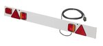 Barre d'eclairage LED avec feu antibrouillard LED + cable 6M