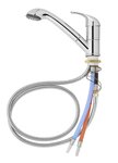 Mitigeur Keramik Kama avec douchette extractible Julia diam 33 mm chrome en boîte