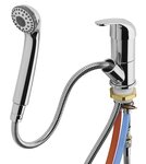 Mitigeur Keramik Kama avec douchette extractible Julia diam 33 mm chrome en boîte