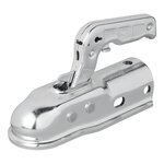 Attelage a boule en acier rond 50 mm 2000 kg freine