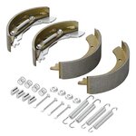 Jeu de machoires de frein 200 x 50 mm adapte au GSM