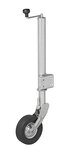 Roue avant 570/60 mm jante metal avec pneu caoutchouc 220 x 65 mm pliable 300 kg