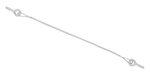 Cable de hayon 45 cm - 2x M8