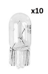 Ampoule voiture 12V 3W T10 W2,1x9,5d x10 piece
