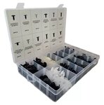 Assortiment de clips de fixation pour sellerie 340 pieces