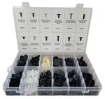 Assortiment de clips de fixation pour sellerie 340 pieces