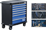 Servante d’atelier XL 7 tiroirs avec 301 outils