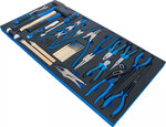 Jeu de marteaux, pinces et burins 28 pcs