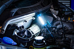 Lampe de travail COB-LED repliable