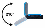 Lampe de travail COB-LED repliable