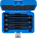 Jeu de douilles a embouts a choc longueur 150 mm (1/2) six pans femelle 5 - 14 mm 7 pcs