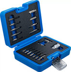 Jeu de tournevis Pour six pans femelle 1,5 - 10 mm/Profil T (pour Torx) T10 - T55 19 pieces