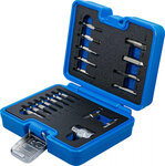 Jeu de tournevis Pour six pans femelle 1,5 - 10 mm/Profil T (pour Torx) T10 - T55 19 pieces