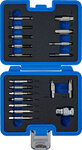 Jeu de tournevis Pour six pans femelle 1,5 - 10 mm/Profil T (pour Torx) T10 - T55 19 pieces