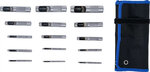 Jeu de poincons creux 2 - 22 mm 15 pieces