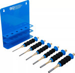 Jeu de chasse-goupilles avec protection des mains 180 mm 3 - 8 mm 6 pcs