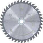 Lame de scie circulaire en metal dur diametre 180 x 30 x 2,5 mm 40 dents