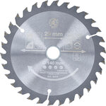Lame de scie circulaire en metal dur diametre 140 x 20 x 2,3 mm 30 dents
