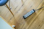 4 prises noir  gris clair 1,8m H05VV-F 3G1,25