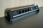 60.000A Multiprise de protection contre les surtensions avec fonction de charge USB 4x 1,8m H05VV-F 3G1,5