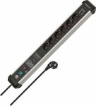 Prolongateur multiprise avec parasurtenseur 60.000A avec chargeur USB 6 prises 3m H05VV-F 3G1,5