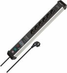 Prolongateur multiprise avec parasurtenseur 60.000A avec chargeur Power Delivery USB 6 prises 3m H05VV-F 3G1,5