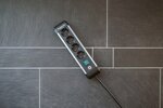 avec interrupteur 4 prises 1,8m H05VV-F 3G1,5