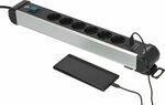 Multiprise 6 prises avec USB C PD 30W et USB A 18W 3m H05VV-F3G1,5