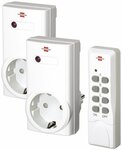 Interrupteur radio RCS 1000 N Comfort 1 emetteur portatif, 2 recepteurs de commutation 1000W