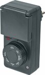 Minuterie avec programme avec capteur crepusculaire DDT IP44 anthracite