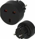 Adaptateur secteur de voyage GB Prise de terre