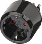 Adaptateur secteur de voyage prise avec terre Italie