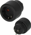Adaptateur secteur de voyage prise avec terre Australie-Chine