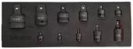 Coffret de 11 adaptateurs et cardans a chocs
